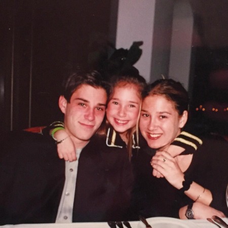 Jodi Goldberg with her siblings. 
